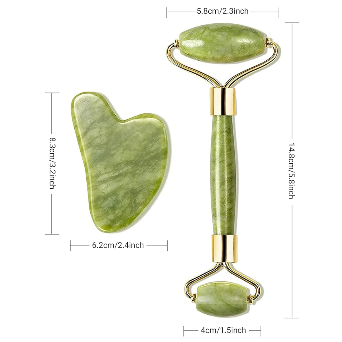 Kit Rejuvenecedor Lifting Facial Jade (3 piezas)