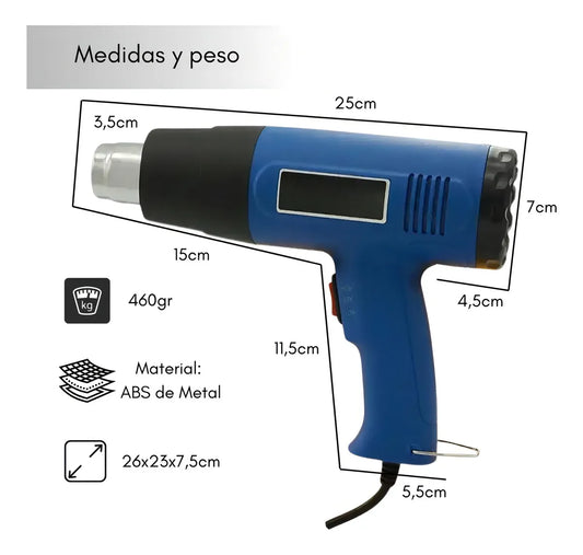 HeatPro 2000™ – Pistola de Calor Industrial