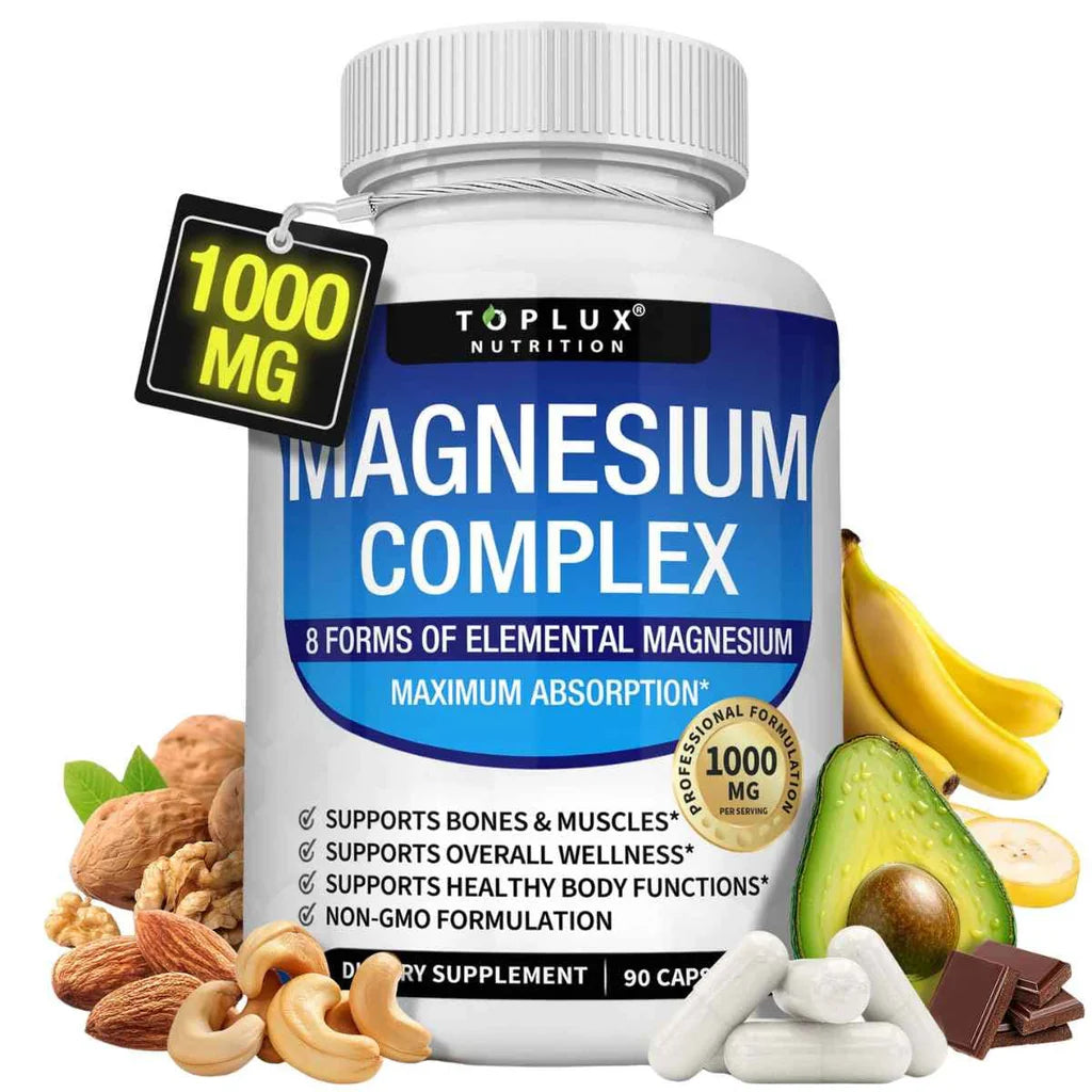 Magnesium Complex 600MG – 8 Formas de Alta Absorción
